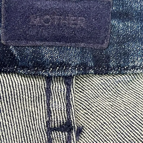 MOTHER The Looker - High Waisted - Here Kitty,Kitty Glitter Racer jeans (sz30) - Picture 5 of 15